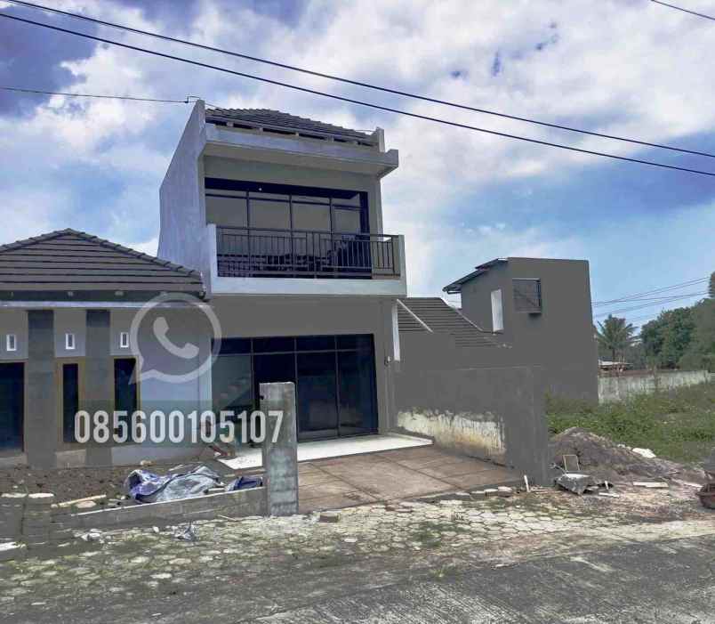 rumah 2 lantai istimewa nyaman view cantik ungaran