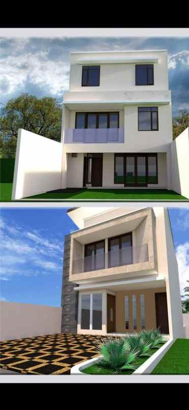 rumah baru desain modern kekinian di dago bandung