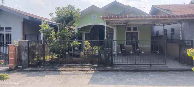 rumah bulatan dijual jl inpres kartama pekanbaru