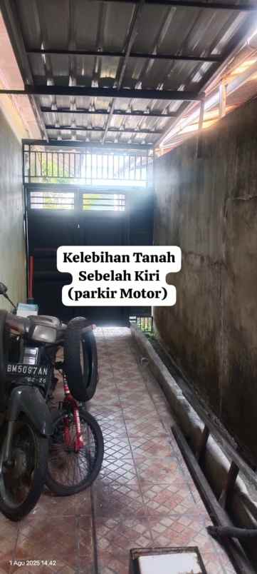 rumah bulatan dijual jl inpres kartama pekanbaru