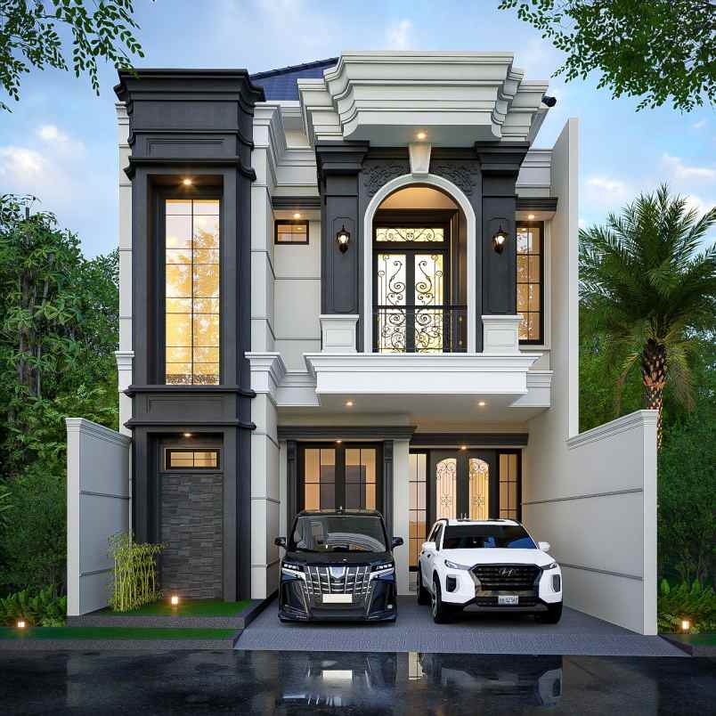 rumah cluster 2 lsntai di kemang sukmajaya depok