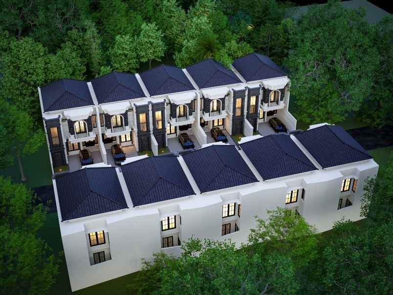 rumah cluster 2 lsntai di kemang sukmajaya depok