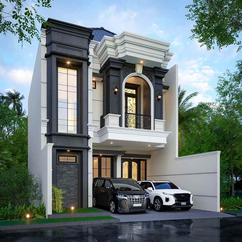 rumah cluster 2 lsntai di kemang sukmajaya depok