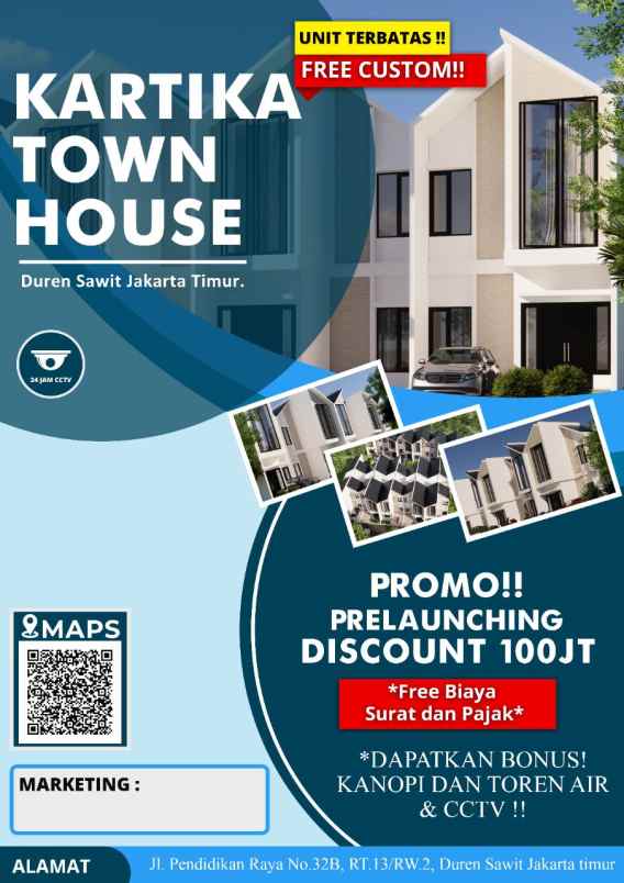 rumah jl pendidikan raya