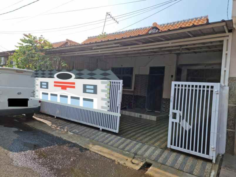 rumah luas harga murah komplek elit telkom jatiasih