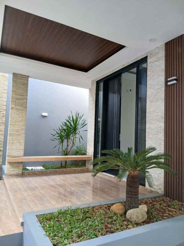 rumah mewah modern design 2 lantai di jakarta selatan