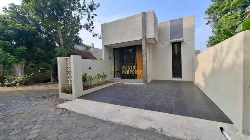 rumah murah siap huni minimalis modern di wedomartani