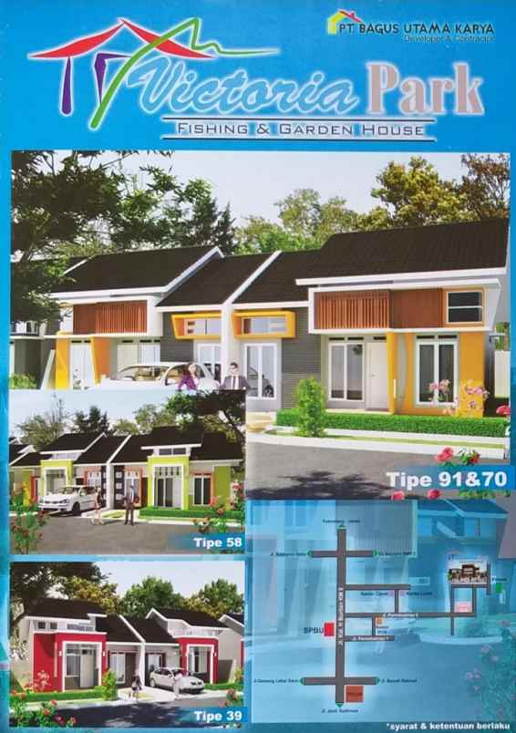 rumah perumahan victoria park jl