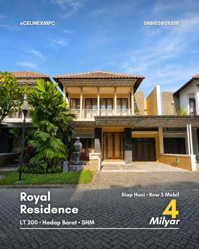 rumah royal residence strategis