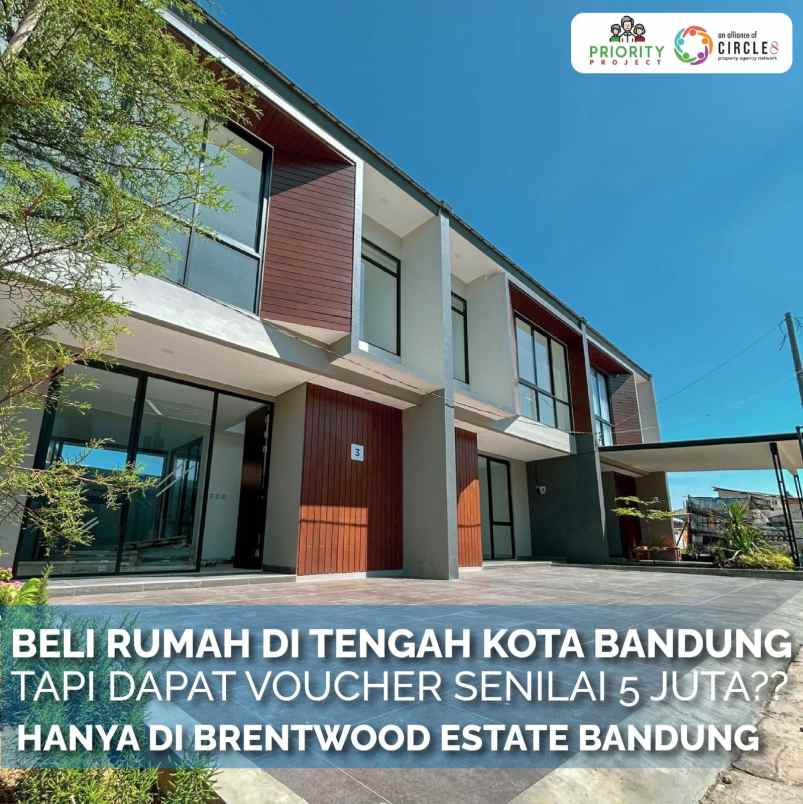 rumah tengah kota bandung under 2m