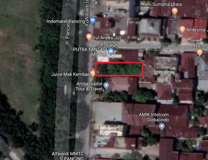 tanah jalan william iskandar medan