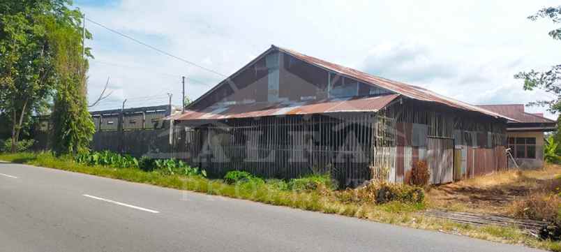 tanah komersial gudang akses kontainer 20ft 40ft