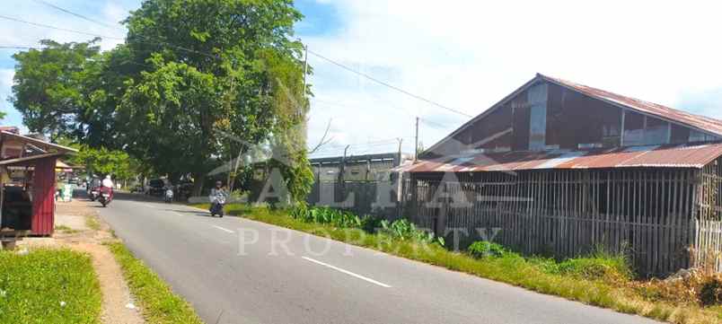 tanah komersial gudang akses kontainer 20ft 40ft