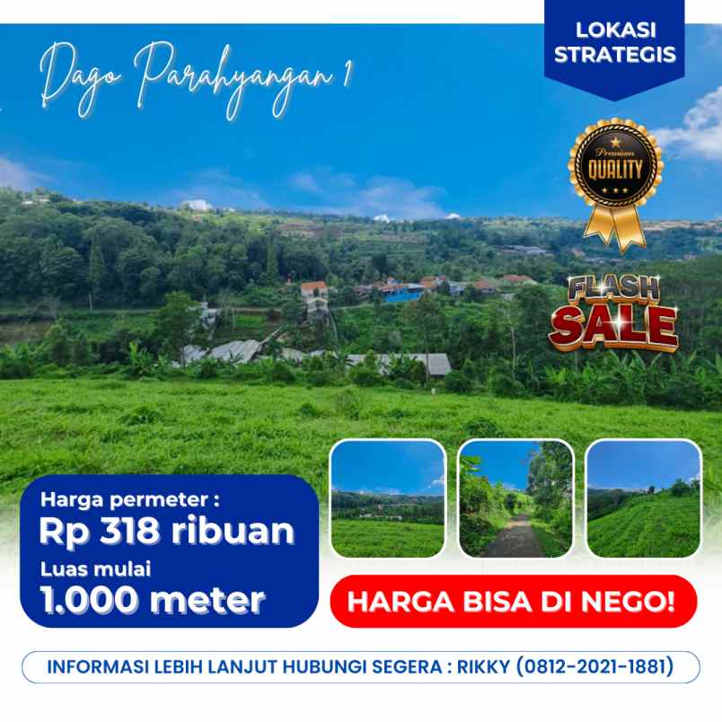 tanah murah dan lokasi strategis di bandung