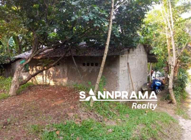 tanah shm kalisureh bogor pinggir jalan indar