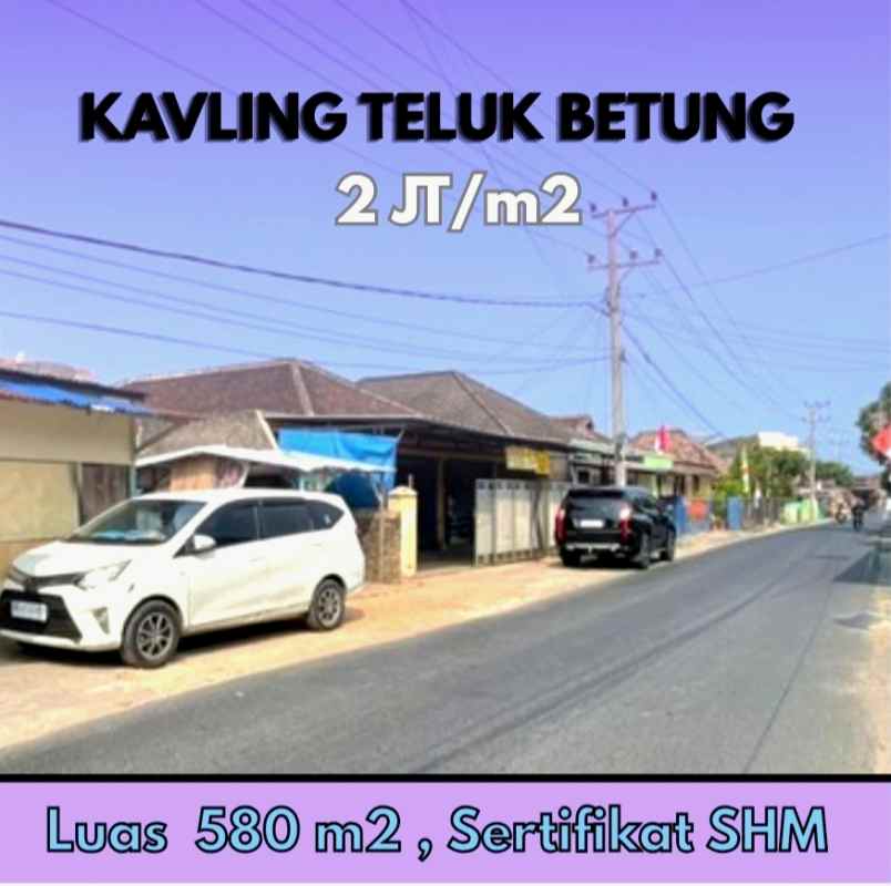 tanah teluk bentuk lampung murah