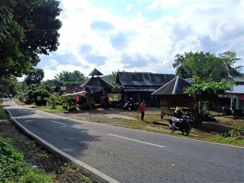 tanah tepi jl raya batujamus