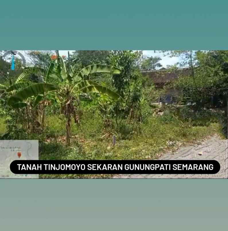 tanah tinjomoyo gunungpati semarang
