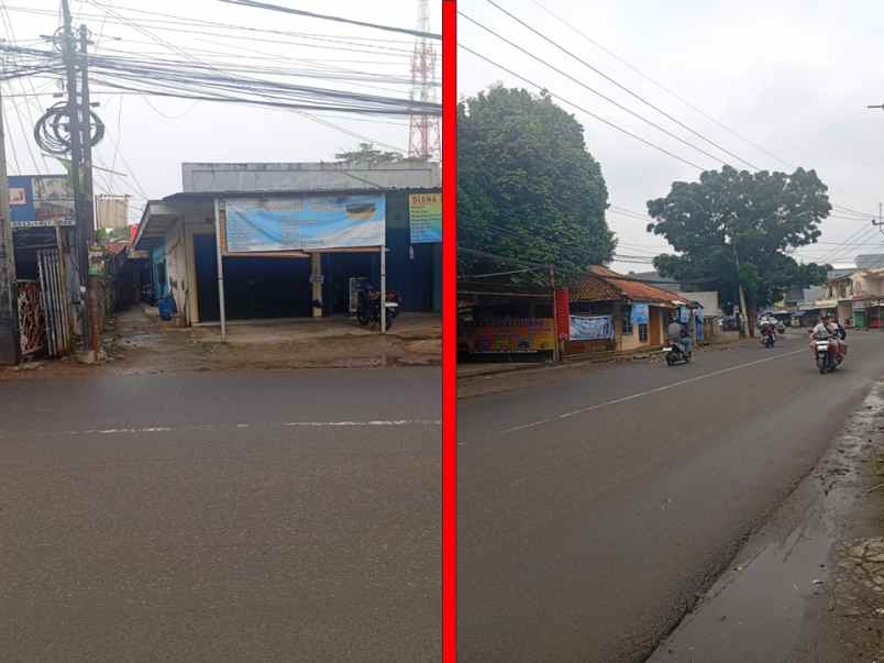 toko dan kontrakan pinggir jalan raya kalimulya depok