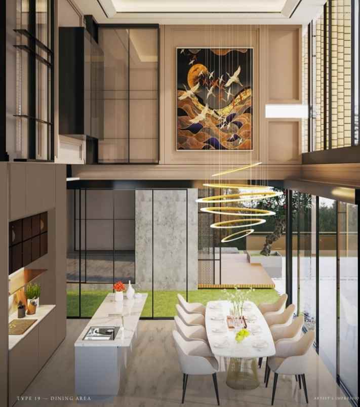 villa sultan termegah terbaru terakhir di cbd bsd city