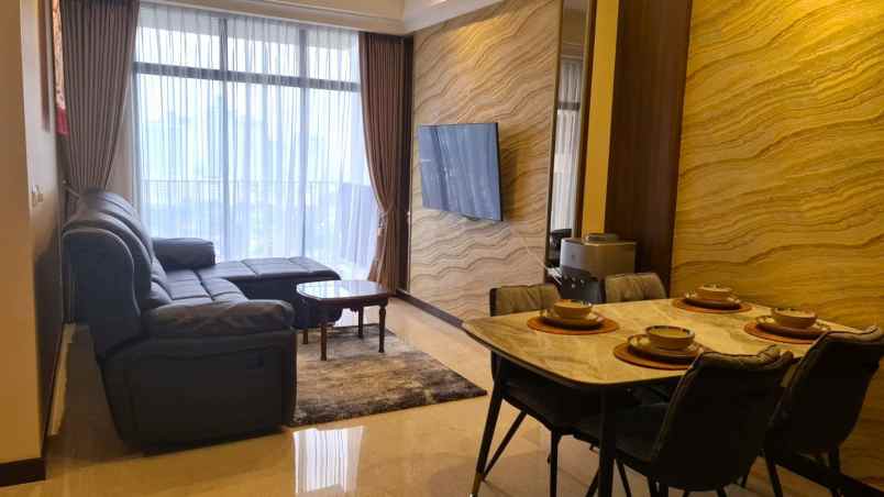 E94b12 For Rent Permata Hijau Suites Apartment South Jakarta - 3br