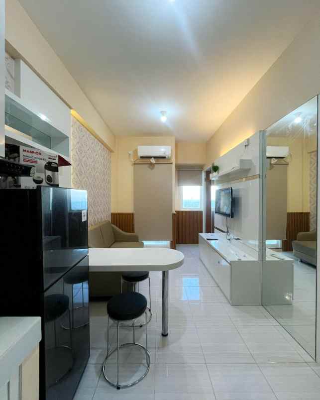 apartment puncak dharmahusada siap huni full furnish