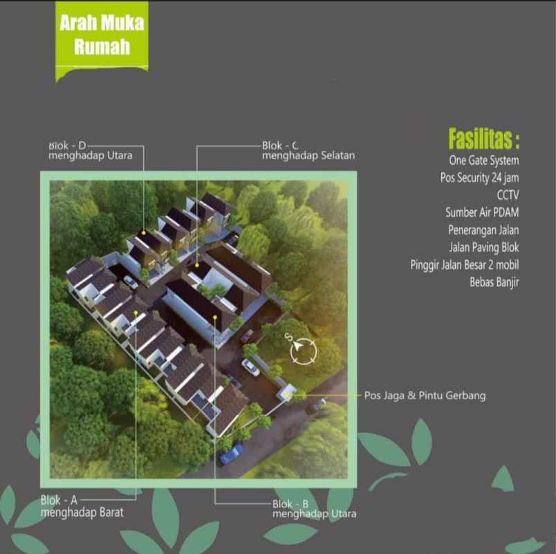 cluster 2 lantai 925 jt an di kukusan beji depok