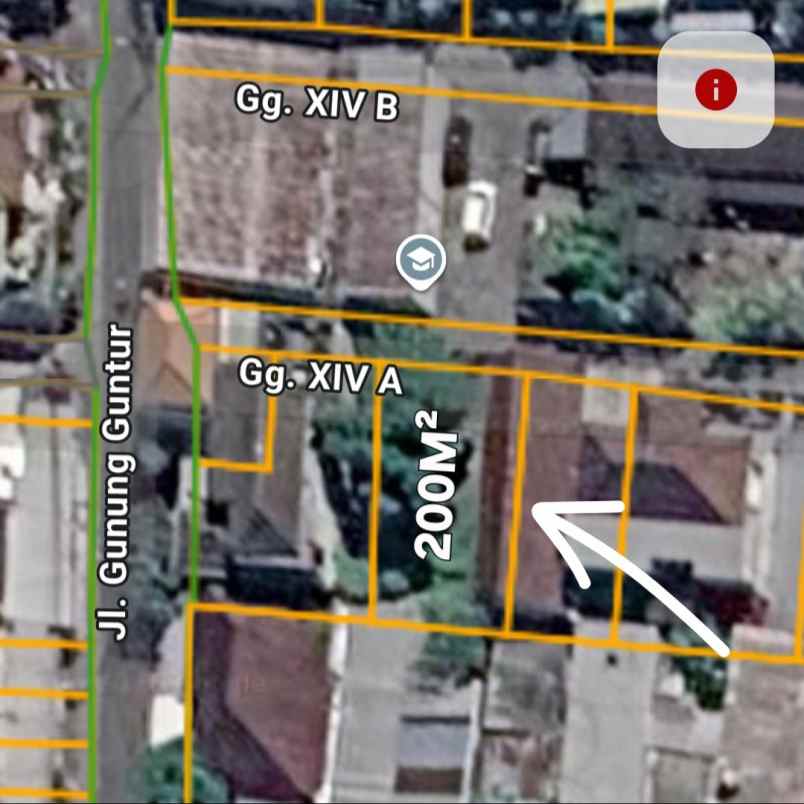 dijual 2 are jl gunung guntur padangsambian denpasar