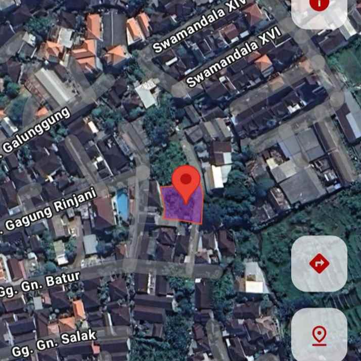 dijual 4 are jl gunung batur kebo iwo utara denpasar