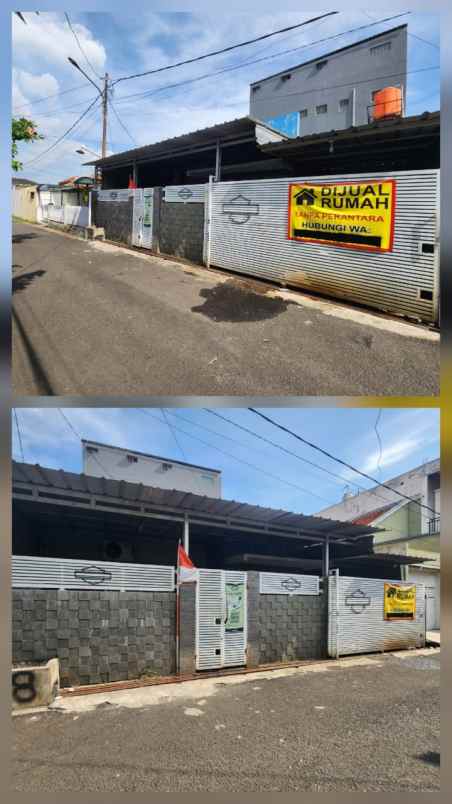 dijual cepat rumah siap huni di komp santosa asih