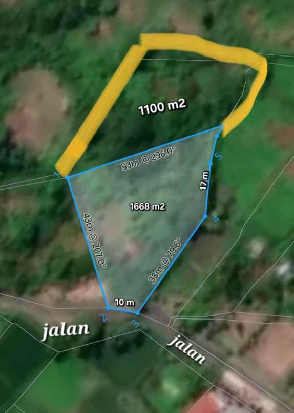 dijual cepat tanah murah di klungkung badung bali
