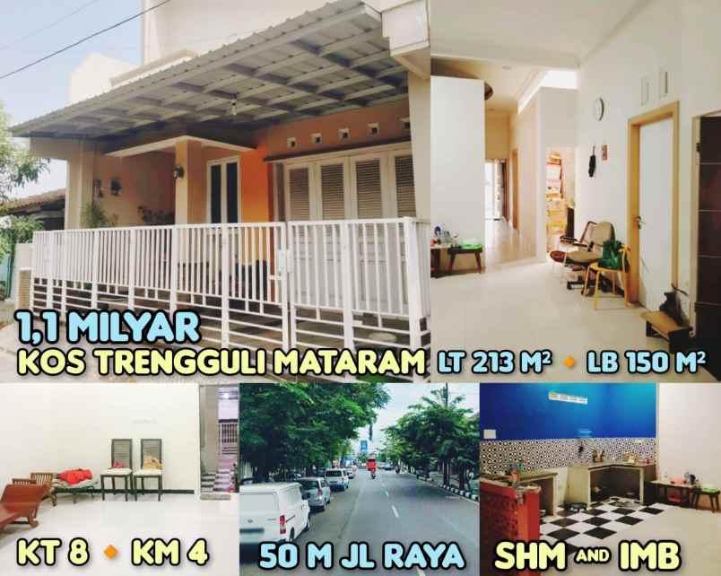 dijual kost di trengguli mataram semarang