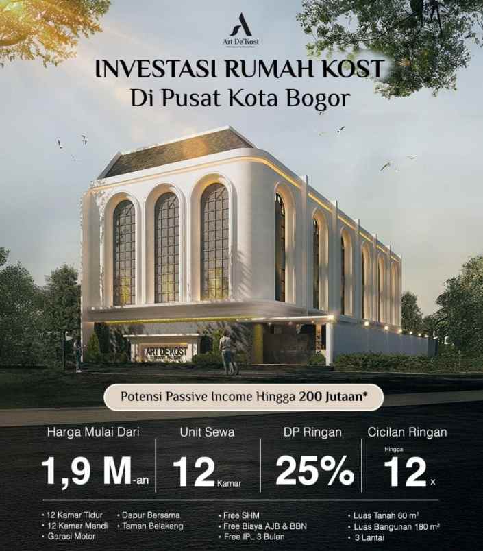 dijual kost jl polisi 1