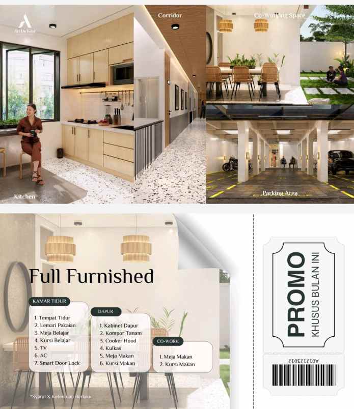 dijual kost jl polisi 1