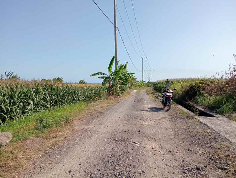 dijual lahan murah view pantai dan hadap barat sunset