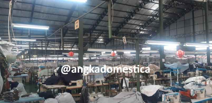 dijual pabrik garmen aktif strategis di pemalang