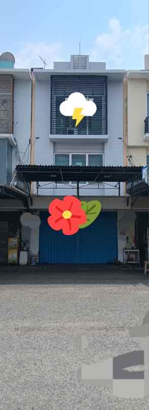 dijual ruko gudang kantor harapan indah 2