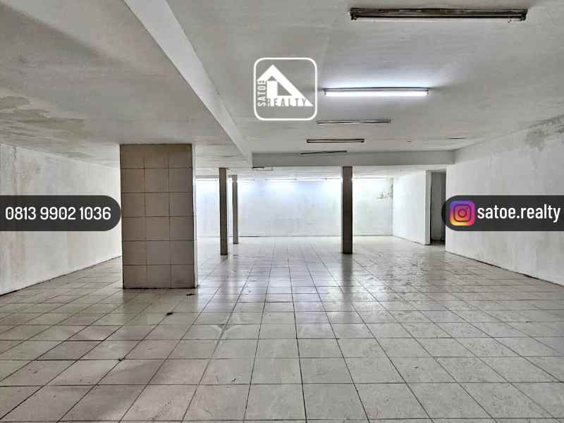 dijual ruko gudang kantor kebon sirih tanah abang