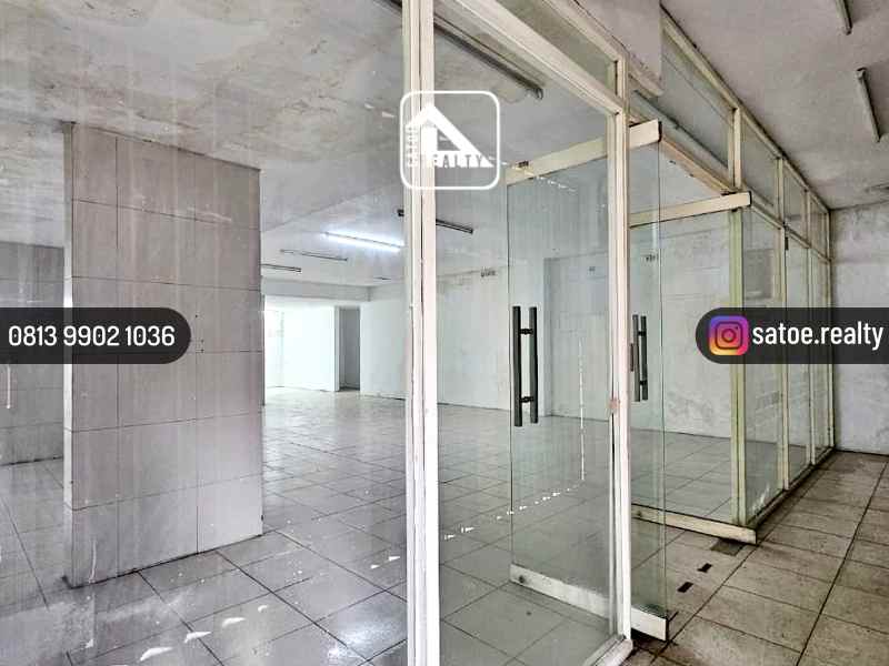 dijual ruko gudang kantor kebon sirih tanah abang