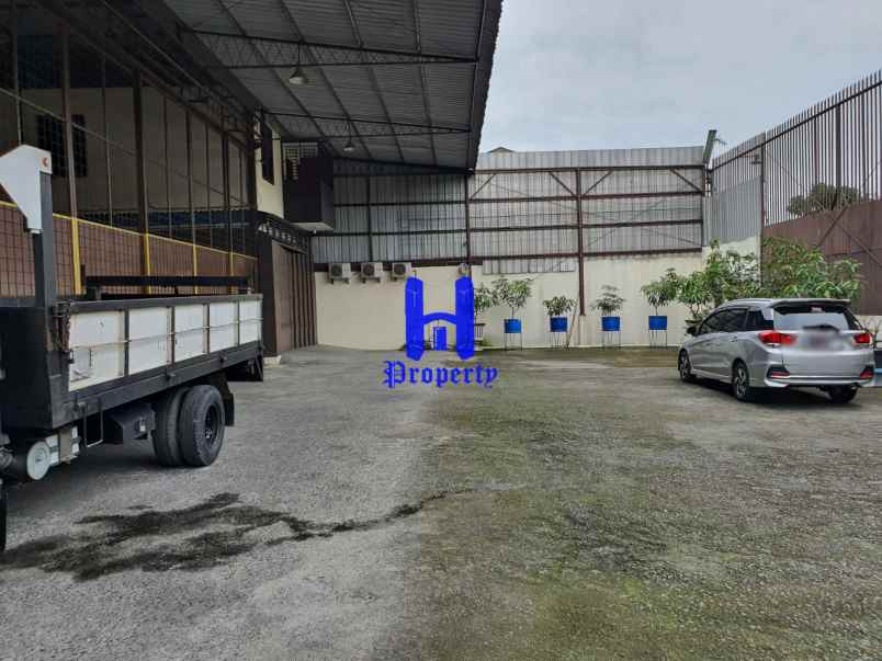 dijual ruko gudang kantor kim 2 kawasan industri medan