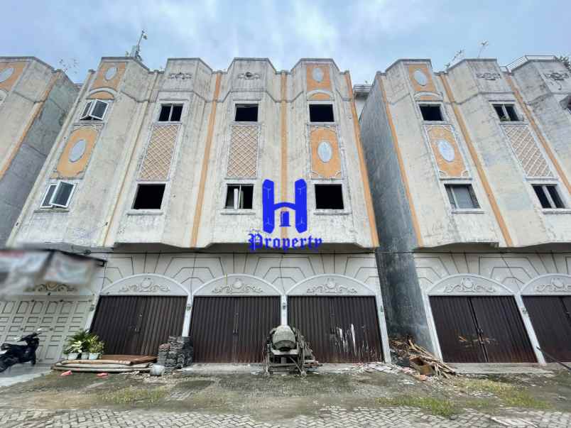 dijual ruko gudang kantor komplek royal monaco jalan