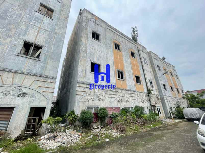 dijual ruko gudang kantor komplek royal monaco jalan