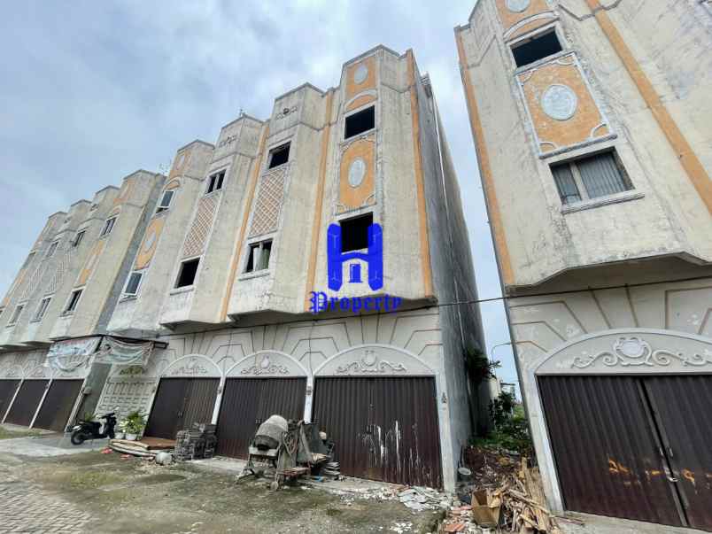 dijual ruko gudang kantor komplek royal monaco jalan