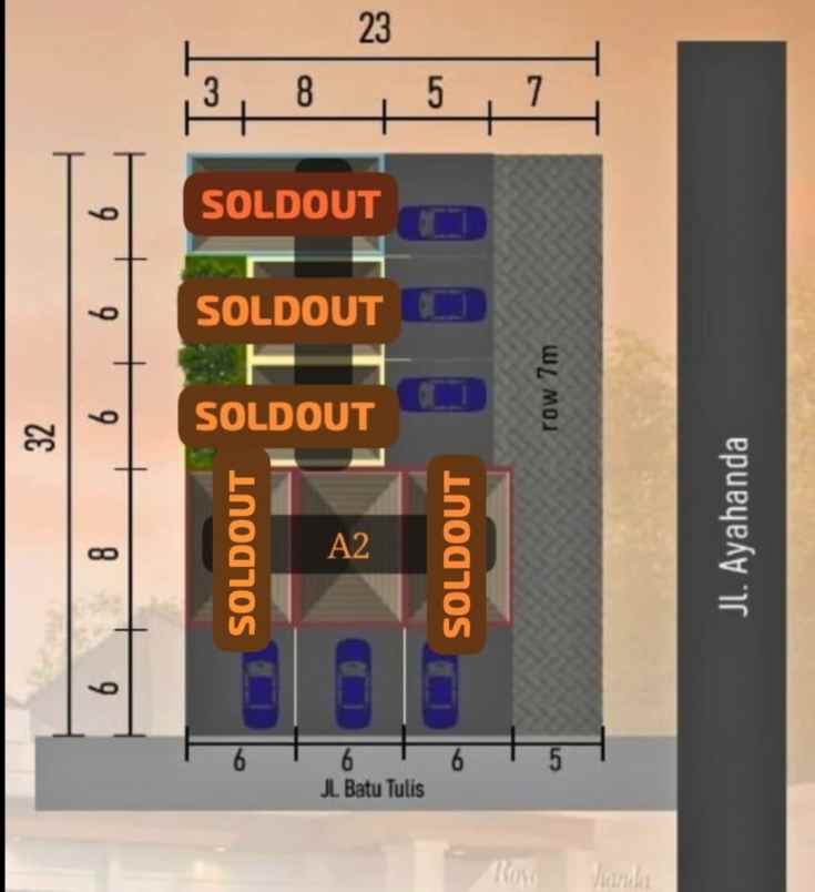 dijual rumah ayahanda medan