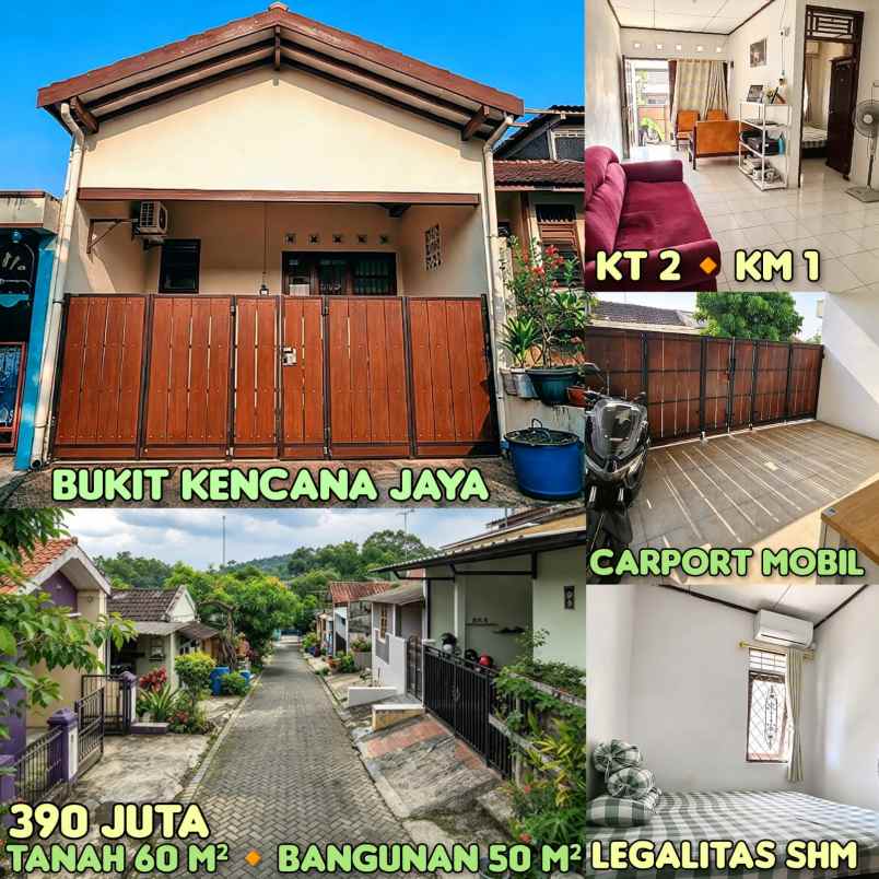 dijual rumah bukit kencana