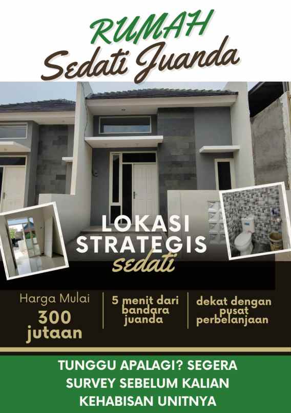 dijual rumah cemandi sedati