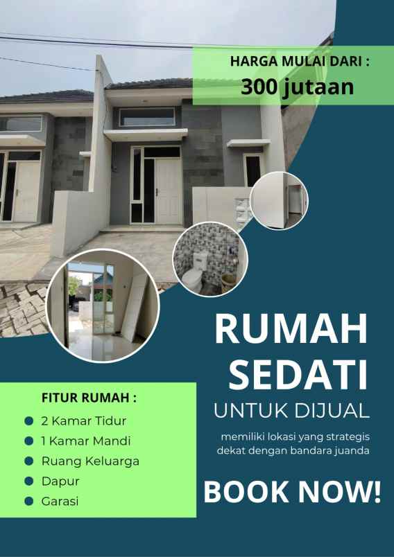 dijual rumah cemandi sedati