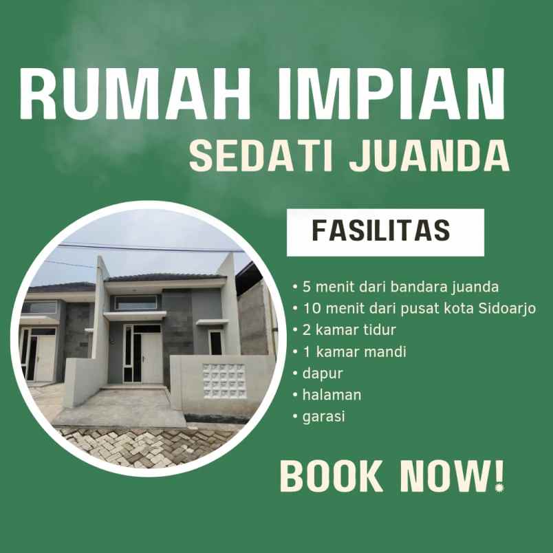 dijual rumah cemandi sedati