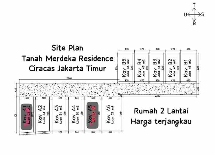 dijual rumah ciracas jakarta timur