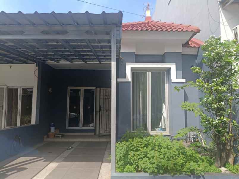 dijual rumah cluster harapan indah